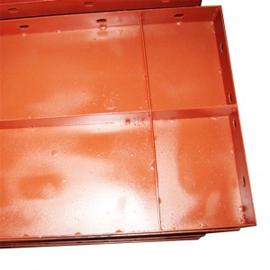 A placa de aço concreta do obturador da construção pintou o tipo de B com espessura 1.2mm da placa